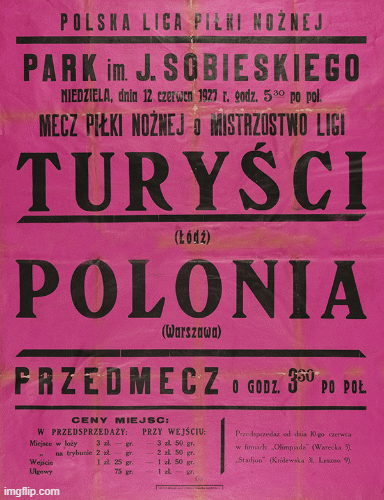 Afisze z lat 20. Źródło: Biblioteka Narodowa