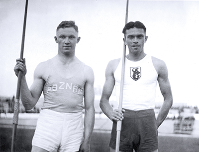 Eugeniusz Lokajski (z prawej) i Walter Turczyk Fot. NAC