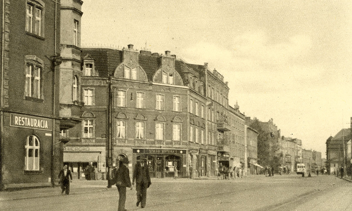 Pocztówka z ok. 1932 r. przedstawiająca Hajduki Wielkie. Źródło: Muzeum Śląskie w Katowicach