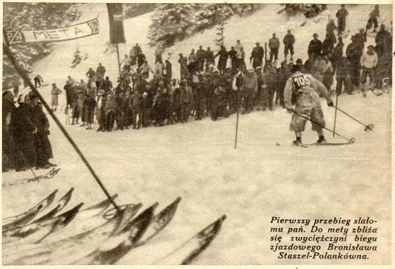 Fragment fotoreportażu w tygodniku „Światowid”, nr 11/1937. Ze zbiorów Jagiellońskiej Biblioteki Cyfrowej