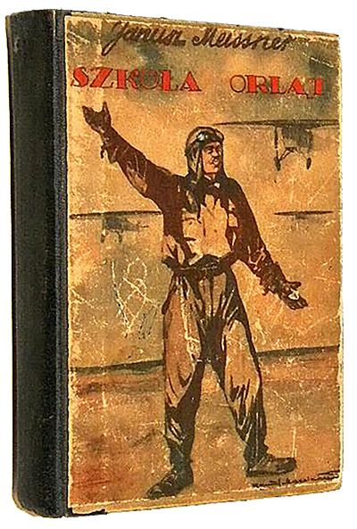 Okładka jednego z przedwojennych wydań Szkoły Orląt (I wyd. 1926). Źródło: domena publiczna